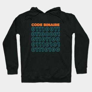 Code binaire Hoodie